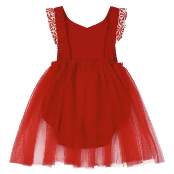 3pcs Otroška Oblačila, ki Malčke Baby Dekleta, ki Jih Stranka Fancy Cosplay Kostum Rdeča kapica Kostum Baby Torto Smash Obleka