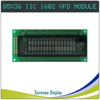 SAMSUNG Vzporedno 8-Bitni 1602 162 16X2 VFD Zaslon LCD Modul Zaslon Plošča 16T202DA1J z IIC I2C PCB Napajalnik za Arduino