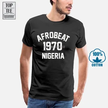 Afrobeatom 1970 T-Shirt Premium Bombaž Fela Kuti Udobno T Shirt Priložnostne Kratek Rokav Tiskanja Tees Poceni Debelo