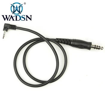 WADSN Taktično Elektronski PG Žice PG-Da-Walkie-Talkie Plug Airsoft Radio Priključek Vojaške Lovske Slušalke Pribor WZ124