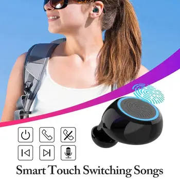 JCKEL Novo 5.0 Bluetooth Brezžične Slušalke 3300mAh TWS Hifi Stereo Šport Vodotesne Slušalke Z LED Zaslon Za IOS Android