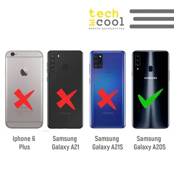 FunnyTech®Silikonsko Ohišje za Samsung Galaxy A20s l znakov Med nami barve