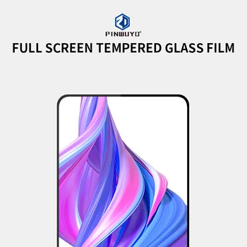 Polno kritje Kaljeno Steklo Za Huawei Y7 PRO prime 2019 P30 Lite Čast 8S 9X Pro 20i 10i P20 Lite 2019 screen protector
