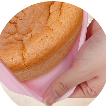 Novo 6 Inch Torto Plesni Silikonski Krog Mousse Kruh Muffin Pan Bakeware Kalup Za Peko Pladenj
