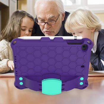 Otroci Varno Shockproof Ohišje za iPad Pro 11 2020 2018 Tablični Primeru Ročaj Stojalo Pokrov za iPad Zraka 2 10.2 6. 7. Generacije Primeru