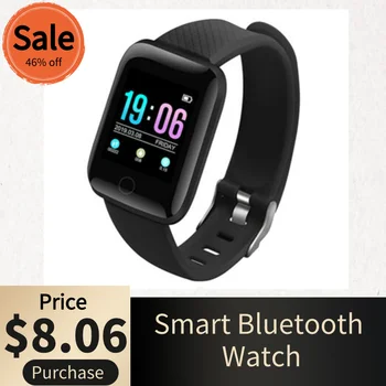 Smart Nepremočljiva Watch Bluetooth Športna Zapestnica Manšeta IP67 Srčni utrip, Krvni Tlak LCD Ura Fitnes Tracker Monitor Band