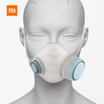 2020 Youpin mijia Woobi Igrajo Maske Filtrom Respirator Masko PM2.5 Anti-Prah Onesnaževanja Usta Pokrov Sapo Ventil Za Odrasle, Otroci