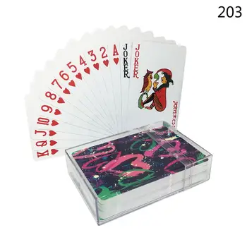 PVC Nepremočljiva Plastičnih igralnih kart Družine, Igra družabne Igre Blackjack, Poker NOVO Kartico