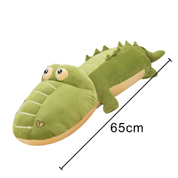 65 cm Simulacije Krokodili Pliš Plišaste Lutka Živali Blazine Kavč Doma Dekor