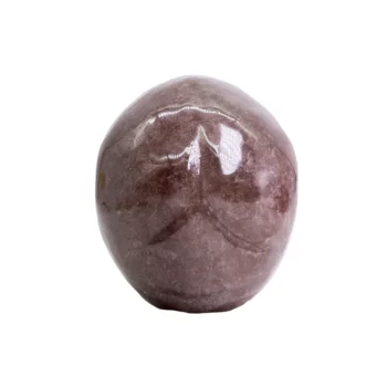 D800-1000g Visoke Kakovosti Gemstone Lobanje Ročno Izrezljane Naravnih Jagodni Kremen Kristalne Lobanje halloween Darila