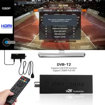 DVB T2 TV PALICO Sprejemnik USB2.0 DVB-T2 TV Sprejemnik Polje Full-HD 1080P Digitalni Televizijski Sprejemnik Podpira MPEG4