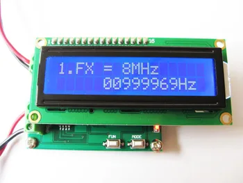 Brezplačna dostava HZ210 Digitalno frekvenco meter visoko frekvenco, 2MHz-2GHz) / low (nizka frekvenca 0-8MHz band štetje funkcijo modul senzor