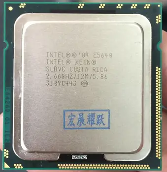 PC računalnik Intel Xeon Procesor E5640 (12M Cache, 2.66 GHz, 5.86 GT/s Intel QPI) LGA1366 CPU Desktop