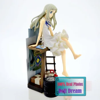 21 CM Japonski Anime Anohana Honma Meiko Menma PVC Dejanje Slika Zbirateljske Model Igrača za dekleta