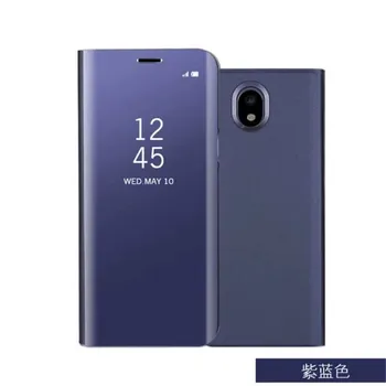 Za Samsung Galaxy J5 2017 / J5 Pro SM-J530 Coque Luksuzni View Ogledalo Flip Telefon Kritje velja Za Samsung J 5 (7) EU Različica