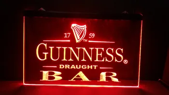 B-13 Guinness Ugreza Pivo NR Bar Pub Klub LED Neon Luči Prijavite doma dekor obrti