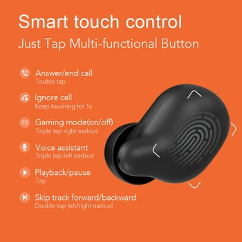 TWS čepkov Haylou T15 2200mAh auriculares bluetooth Brezžične Slušalke za xiaomai pametni brezžične slušalke