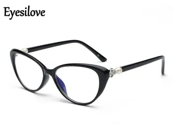 Eyesilove ženske mačka oči obravnavi očala gospa moda presbyopia očala za Daljnovidnost Recept Očala Proti blue ray +1.0~3.5