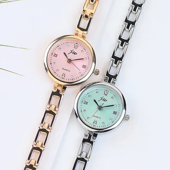 Nova blagovna znamka JW ženska Zapestnica ure Luksuzni Kristalno Obleko ure Ura Ženske'fashion Priložnostne Quartz Zapestne ure reloj mujer