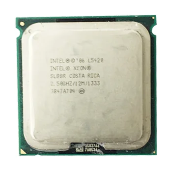 XEON l5420 CPU 2.5 GHz /L2 Cache 12 MB/Quad-Core//FSB 1333/ strežnik, Procesor, ki delajo na nekaterih socket 775 mainboard