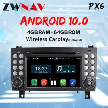 Android 10 avtoradio multimedijski predvajalnik videa za Mercedes-Benz SLK R171 SLK200 SLK280 SLK300 2000-2011 2DIN Navigacija GPS