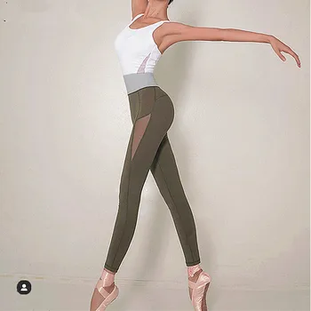 2020 Pad Balet Playsuit Fitnes Nogavice Joga Jumpsuits uvježbavanje oblačila Šport bo Ustrezala Enem Kosu brezhibno nastavite Telovadnici Trenirko Za Ženske