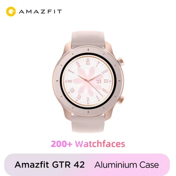 Nova Globalna Različica Nove Amazfit GTR 42mm Pametno Gledati 5ATM Smartwatch 12 Dni Baterije Glasbe Nadzor Za Android IOS telefon