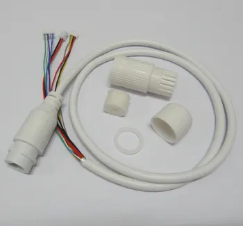 X 4pcs Nepremočljiva POE LAN kabel za IP CCTV kamere odbor modul z vremensko priključek RJ45, Eno samo stanje LED