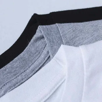 Nov Vp Dirke Logotip Moške Black & White T Shirt Tee Trendy Ulične Tee Majica