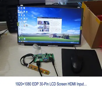 Za B116XTN01.0 HW0A/HW1A/HW2A gonilnik Krmilnika EDP LED HDMI DIY LCD KIT VGA zaslon, 1366 X 768 za 11,6