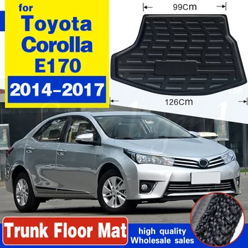 Za Toyota Corolla Altis E170 2016 2017 Boot Mat Zadaj Prtljažnik Linijskih Tovora Tla Preproga Stražar, Zaščitnik Avto Dodatki