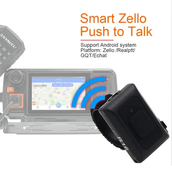 2019 Brezžična tehnologija Bluetooth PG Krmilnik Hands-free (Walkie Talkie Gumb za Android IOS Mobilni Telefon Nizko porabo Energije za Zello Dela