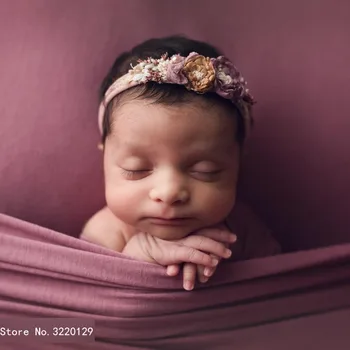 40*160 cm Stretch Novorojenčka Stretch Zaviti Mehke Obloge Swaddle Bebe Novorojenčka Fotografija Rekviziti Baby Gaza Teksturirane Zaviti Perilo