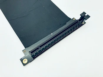 Riser PCI-E x16, x16, Da grafične kartice pokonci Riser Razširitev ploski Kabel Za Alfa 550RGB 330 Voda, ohlajena Stolp primeru, PCIe 16x