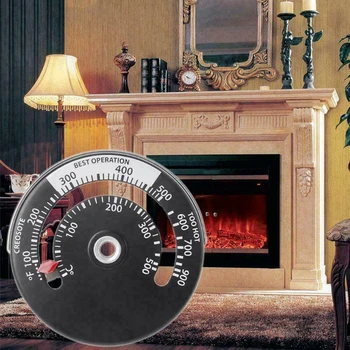Les Kurilno Peč Cevi Kamin Toploto Termometer Merilnik Temperature Za Izboljšanje Doma Orodje Del