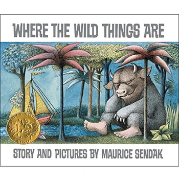 Kadar Divje Stvari, ki So Jih Maurice Sendak Izobraževalne angleška slikanica Učne Kartice Zgodba Knjige Za Otroka, Otrok, Otrok Darilo