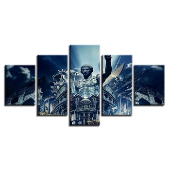 Modularna Platna Slike Wall Art Uokvirjena HD Natisne 5 Kosov Starem Rimu, Kolosej Stavb Slike Soba Dekor Umetnin, Plakat