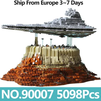 Lepins Star &Vojne Ladje Tisočletja Super Imperial Star Destroyer Falcon gradniki Nastavite Igrače Za Chidlren Božično darilo
