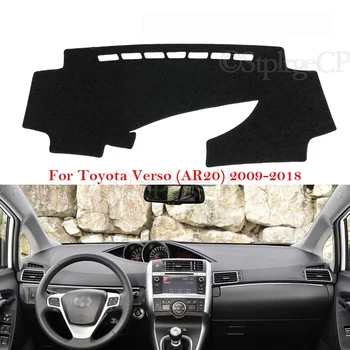 Nadzorna plošča Pokrov Zaščitni Ploščici za Toyota Verso 2009~2018 AR20 SportsVan Avto, dodatna Oprema na Armaturno Ploščo Dežnik Preprogo 2010 2017