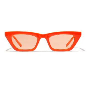 Kachawoo mala mačka oči, sončna očala ženske retro črno oranžno kvadrat sončna očala za moške 2020 leopard očala uv400 dropship