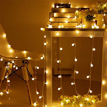 10M 80 Led Pravljice Osvetlitev, USB, Zunanji/Notranji Ulici Garland Božič/Novo Leto, Božič Festoon LED Luči Niz Za Dekoracijo Doma