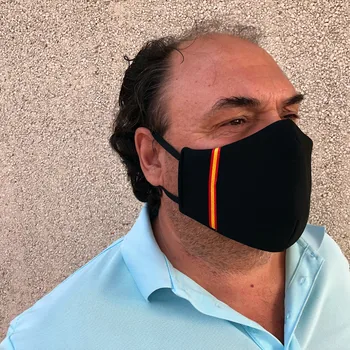 Španija zastavo masko, trak z TNT filter-obrti