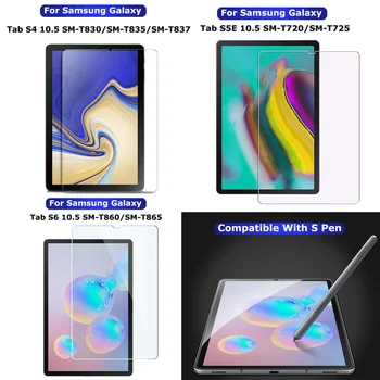 9H Kaljeno Steklo Za Samsung Galaxy Tab S6 S5e 10.5 2019 stekla Zavihku S4 10.5 2018 Screen Protector Za Zavihek S 5E S 6 S4 10.5 palčni