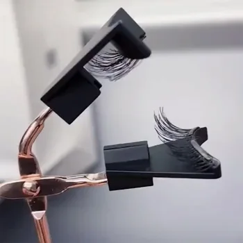 Ročno izdelana NOVA MODELA Magnetnih Trepalnic Curler s Quantum Mehko Magnetni umetne Trepalnice Nastavite Enostaven za nošenje Magnetnega Trepalnice Set