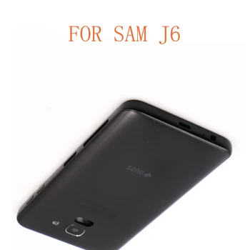 10PCS BREZPLAČNA DOSTAVA J6 Pokrov Baterije Za Samsung Galaxy J6 B Vrata Zadaj Stanovanj Primeru S Srednjega Okvirja