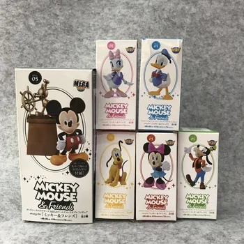 PVC Original Disney Mickey Mouse Klub Minnie Donald Daisy Raca Pluton Neumen Anime Slika Akcijska Figura, Darilo za Rojstni dan za Otroka