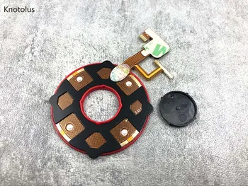 Knotolus črna spredaj faceplate stanovanj primeru zajema rdeče kliknite kolo črna osrednji gumb za iPod 5. gen video 30gb 60gb 80gb