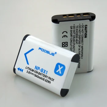 1840mAh NP BX1 Baterija NP-BX1 Za Sony DSC RX100 RX100 M7 HX300 HX400 HX60 WX350 AS300V HDR-AS300R FDR-X3000 Fotoaparat batterie
