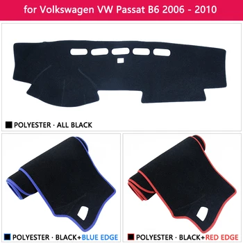 Nadzorna plošča Pokrov Zaščitni Ploščici za Volkswagen VW Passat B6 2006~2010 3C Pribor, Armatura Odbor Dežnik Preprogo Anti-UV Dashmat
