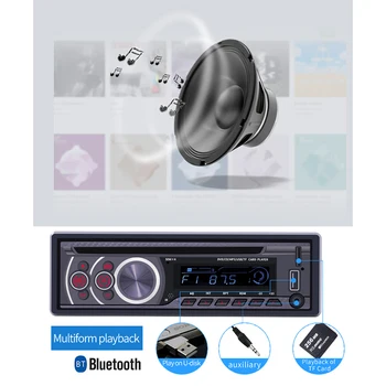 Avtomobilski Stereo CD Predvajalnik - En Din Bluetooth o in prostoročno Klicanje MP3 Predvajalnik CD/DVD/VCD Vrata USB Vhod AUX AM/FM Radio Re